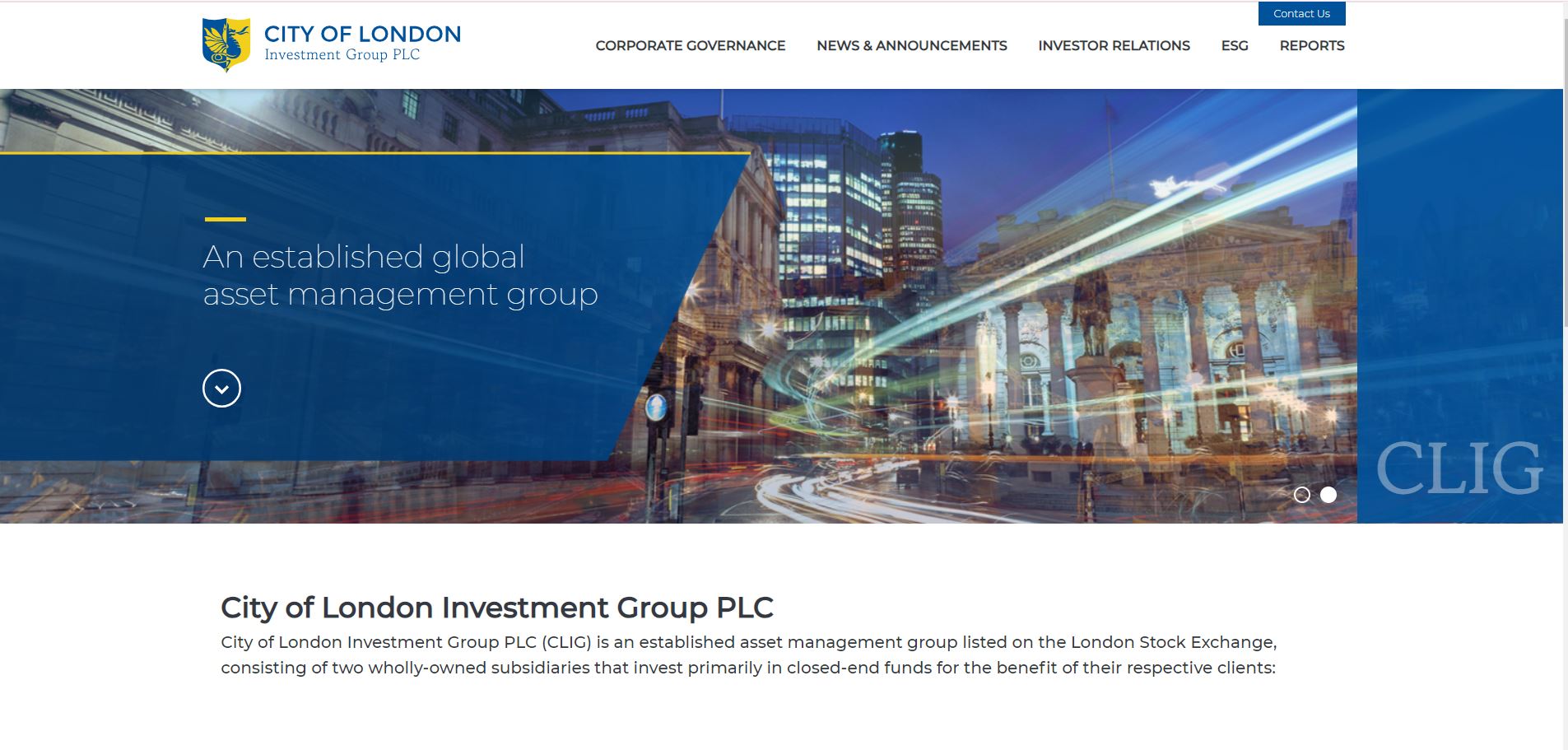 City of London Investment Group