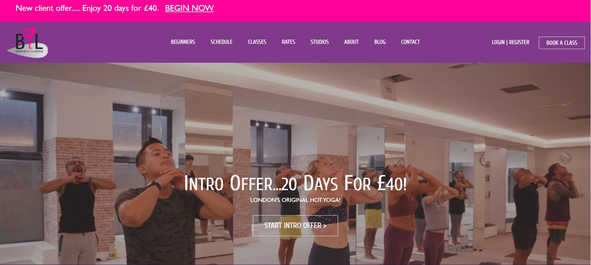 Bikram Yoga London