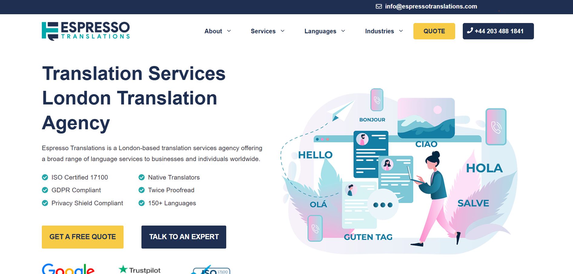 Espresso Translations