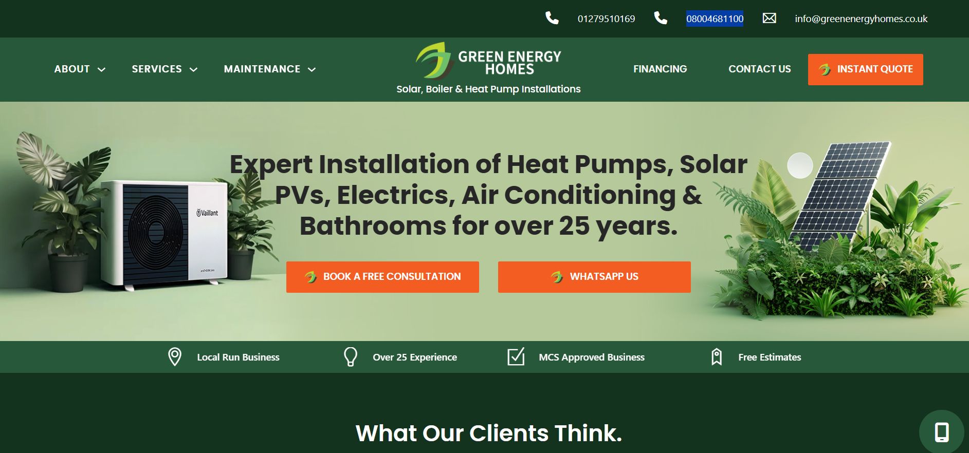 Green Energy Homes