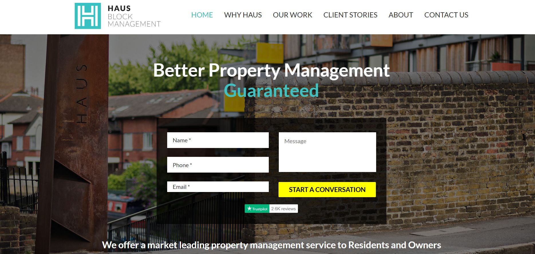 Haus Block Management