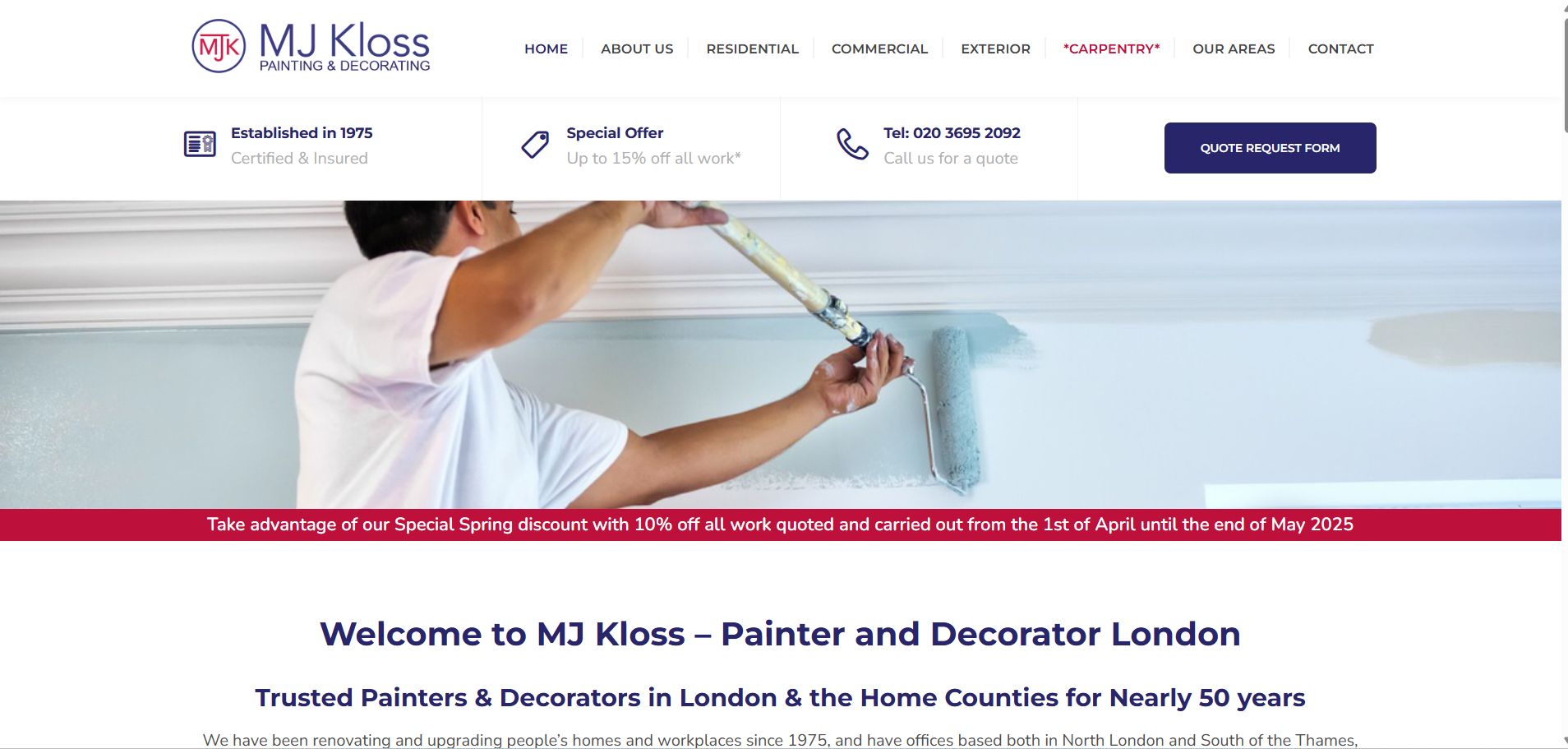 MJ Kloss Painters & Decorators