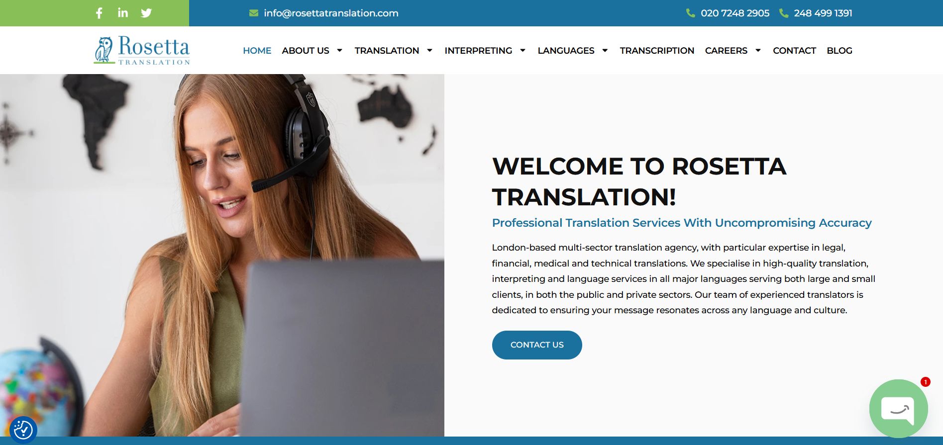 Rosetta Translation