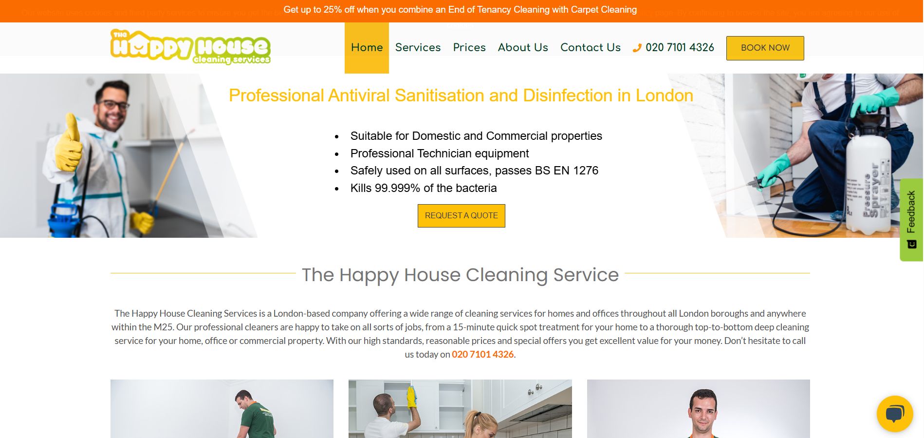 The Happy House Cleaning