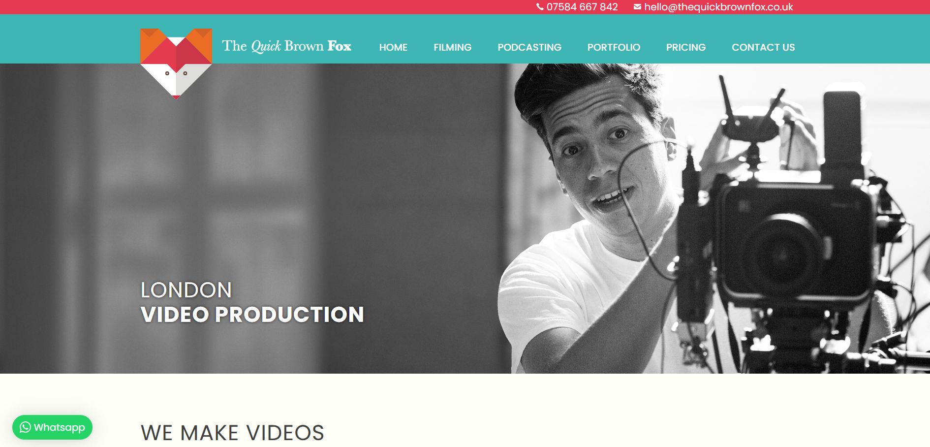 The Quick Brown Fox Video Production