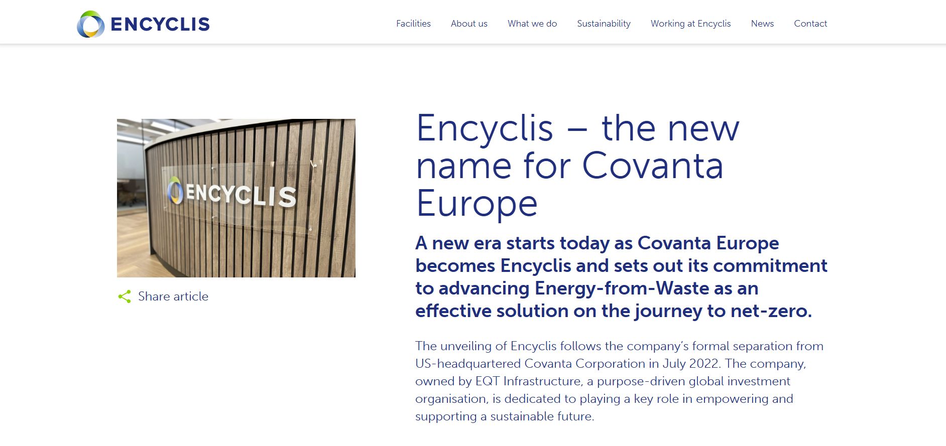 Covanta Europe