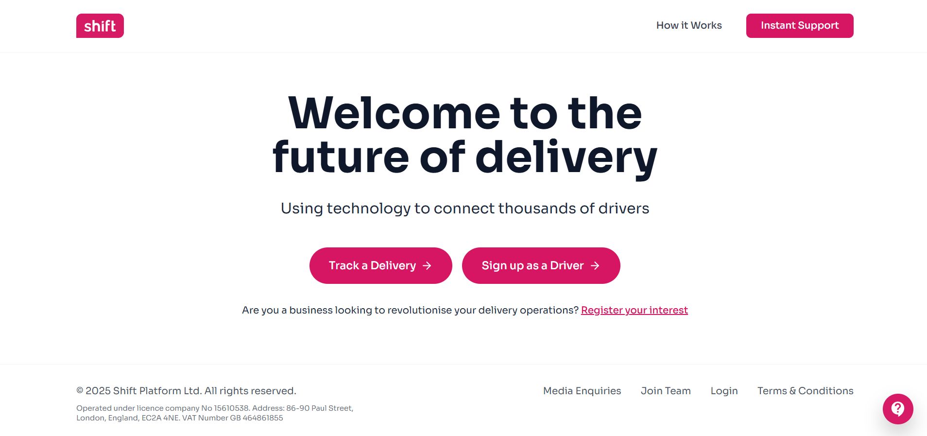 Shift Online Vehicle Transport