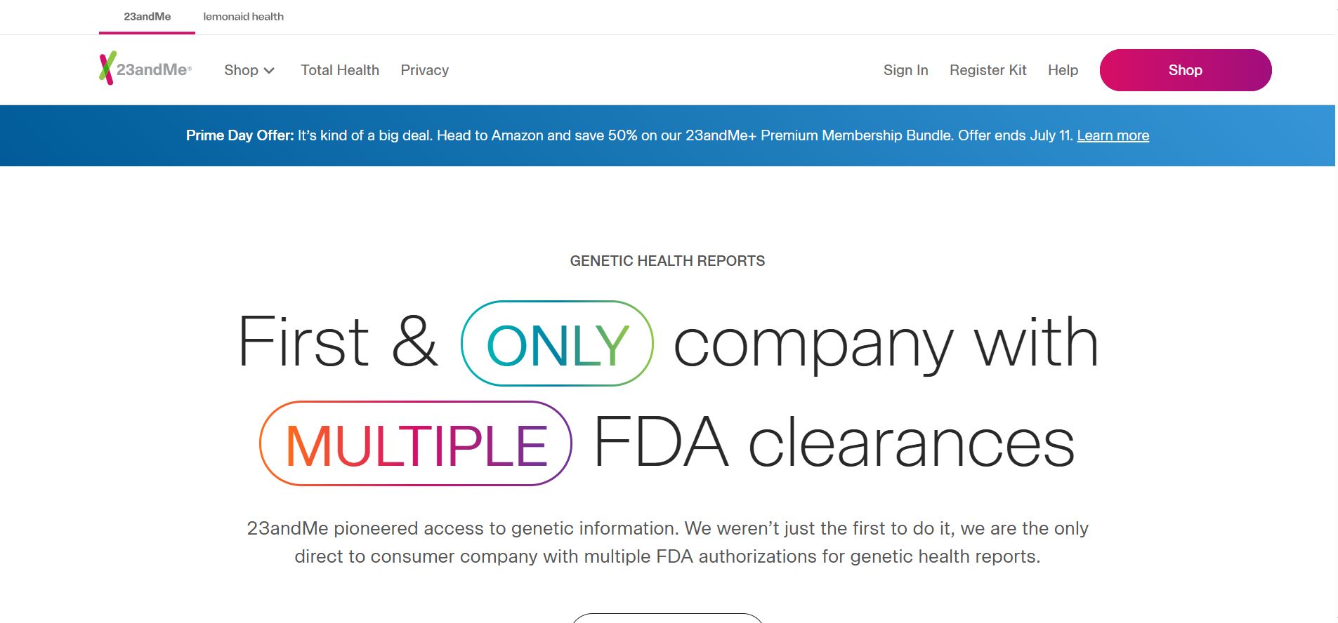 23andMe