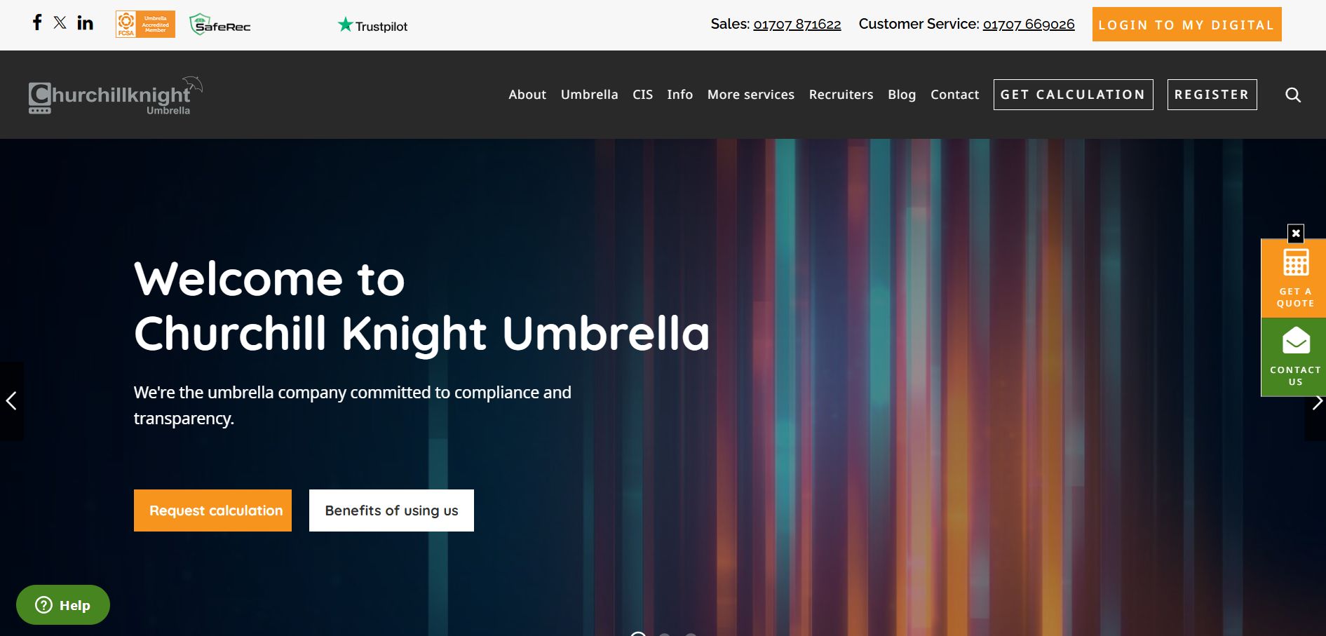 Churchill Knight Umbrella