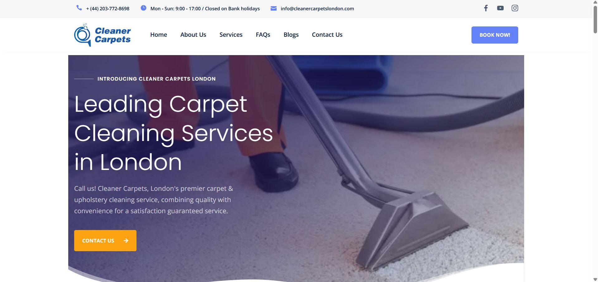 Cleaner Carpets London