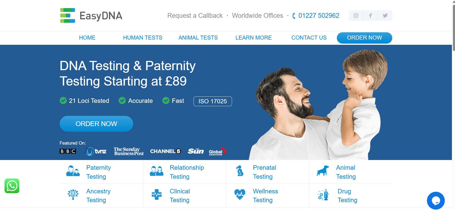 EasyDNA UK