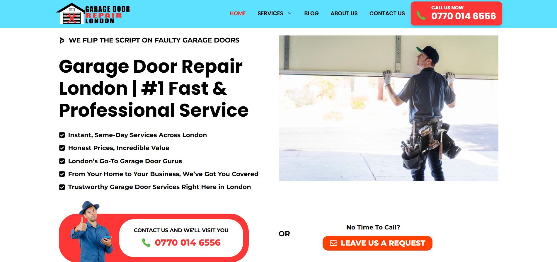 Garage Door Repair London