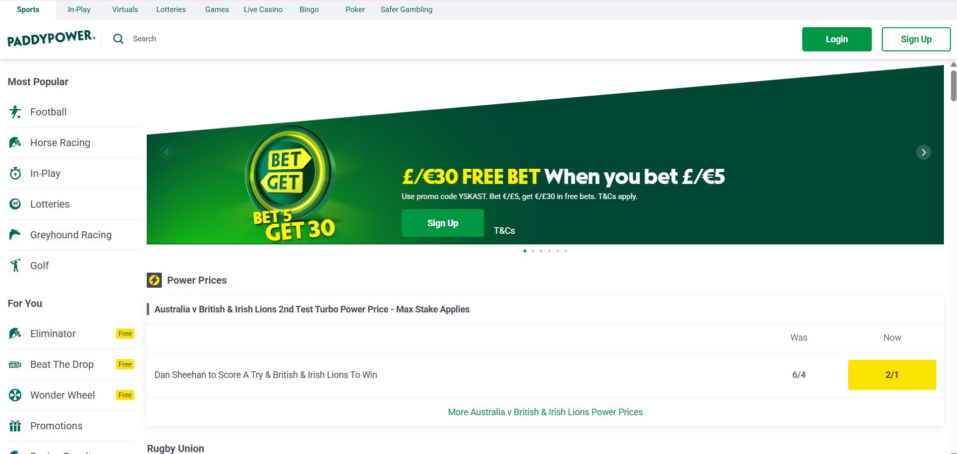 Paddy Power