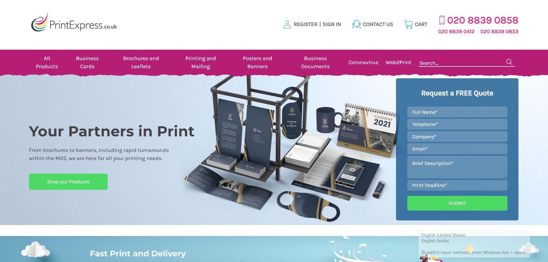 Print Express London