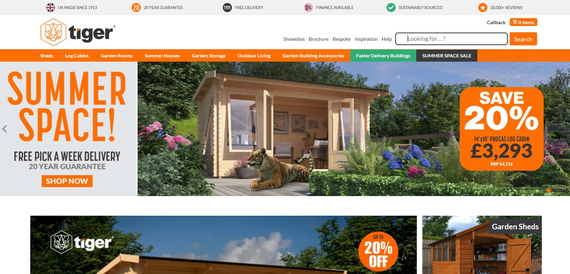 Tiger Sheds Installation Services