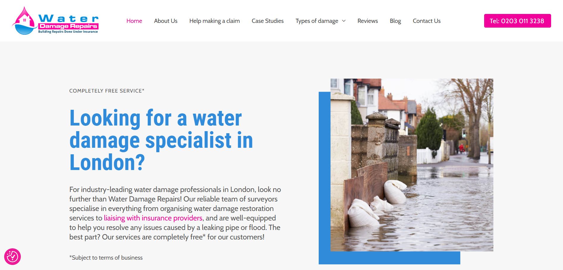 Water Damage Repairs