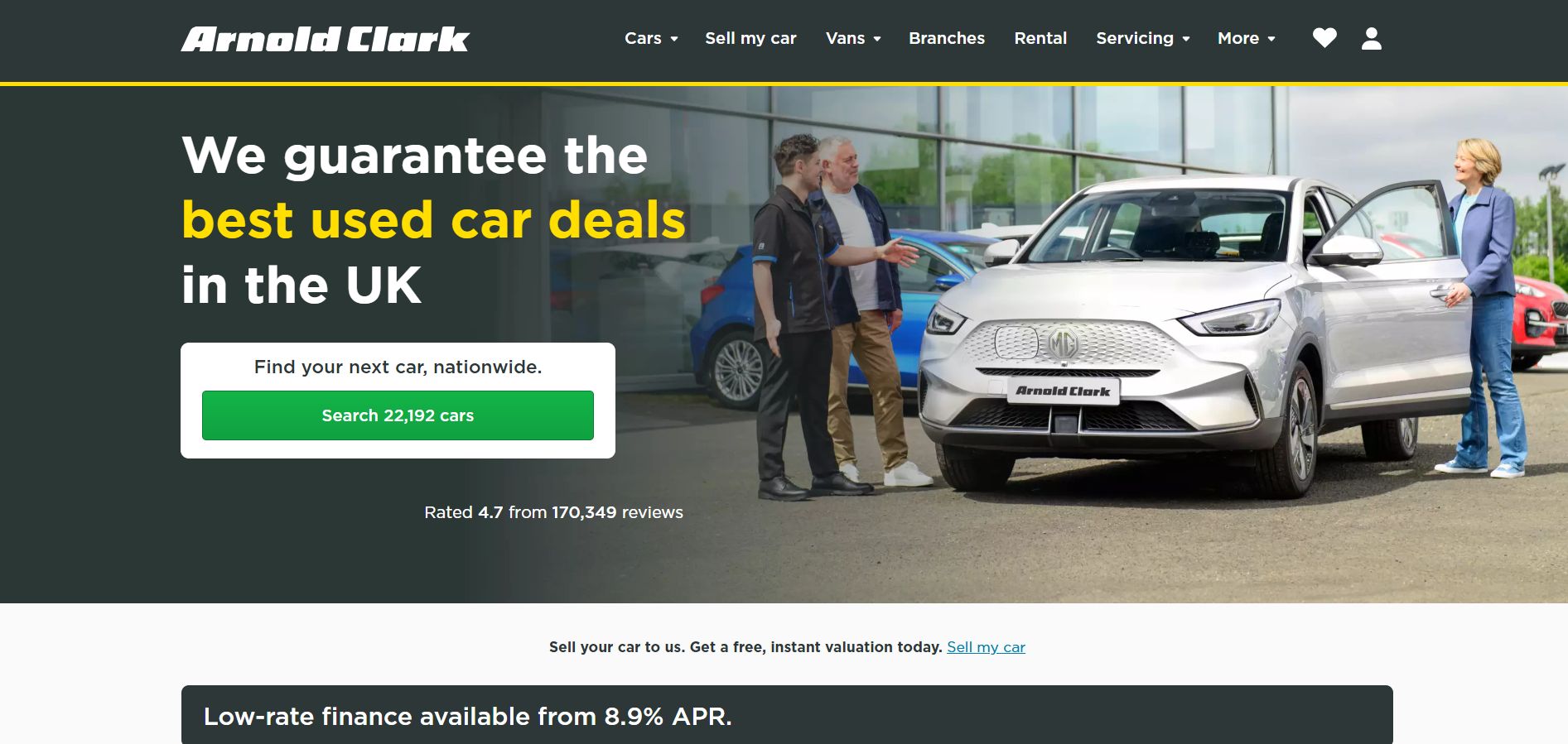 Arnold Clark Warranty