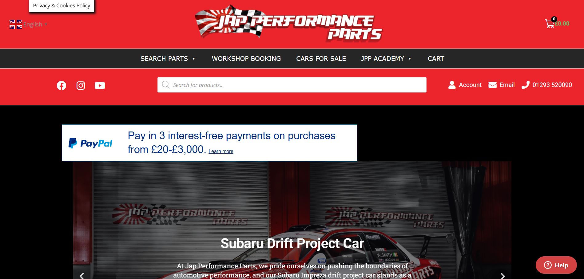 Jap Performance Parts Ltd