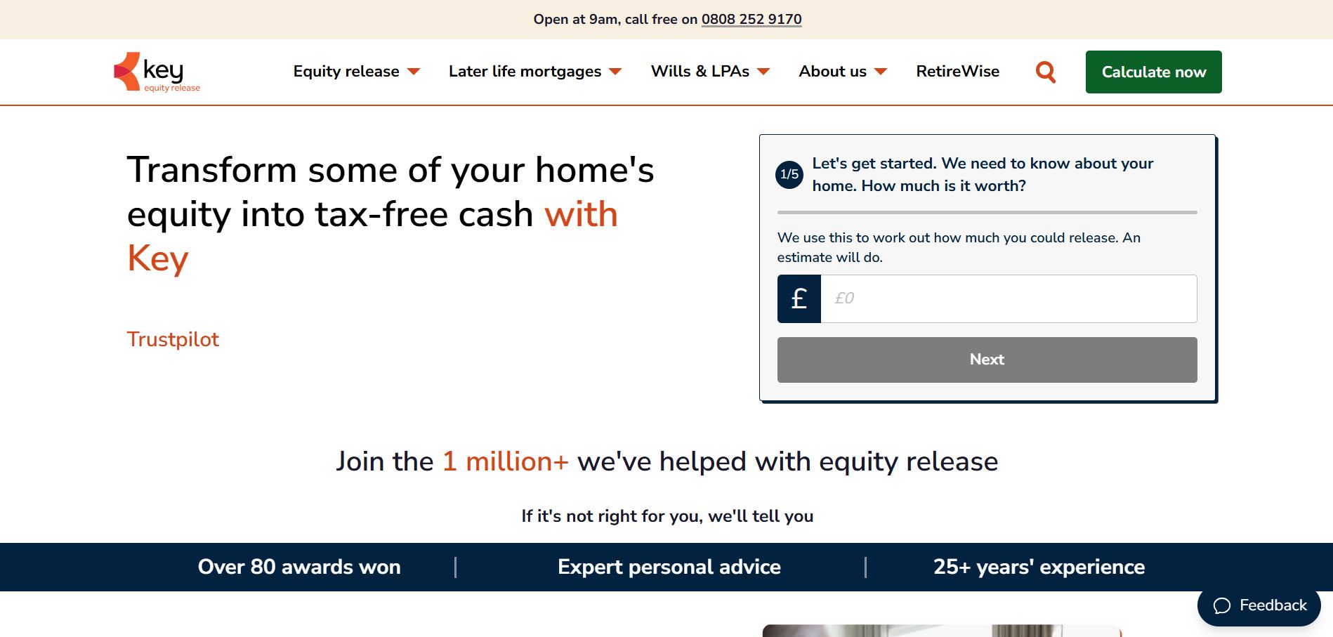 Key Later Life Finance