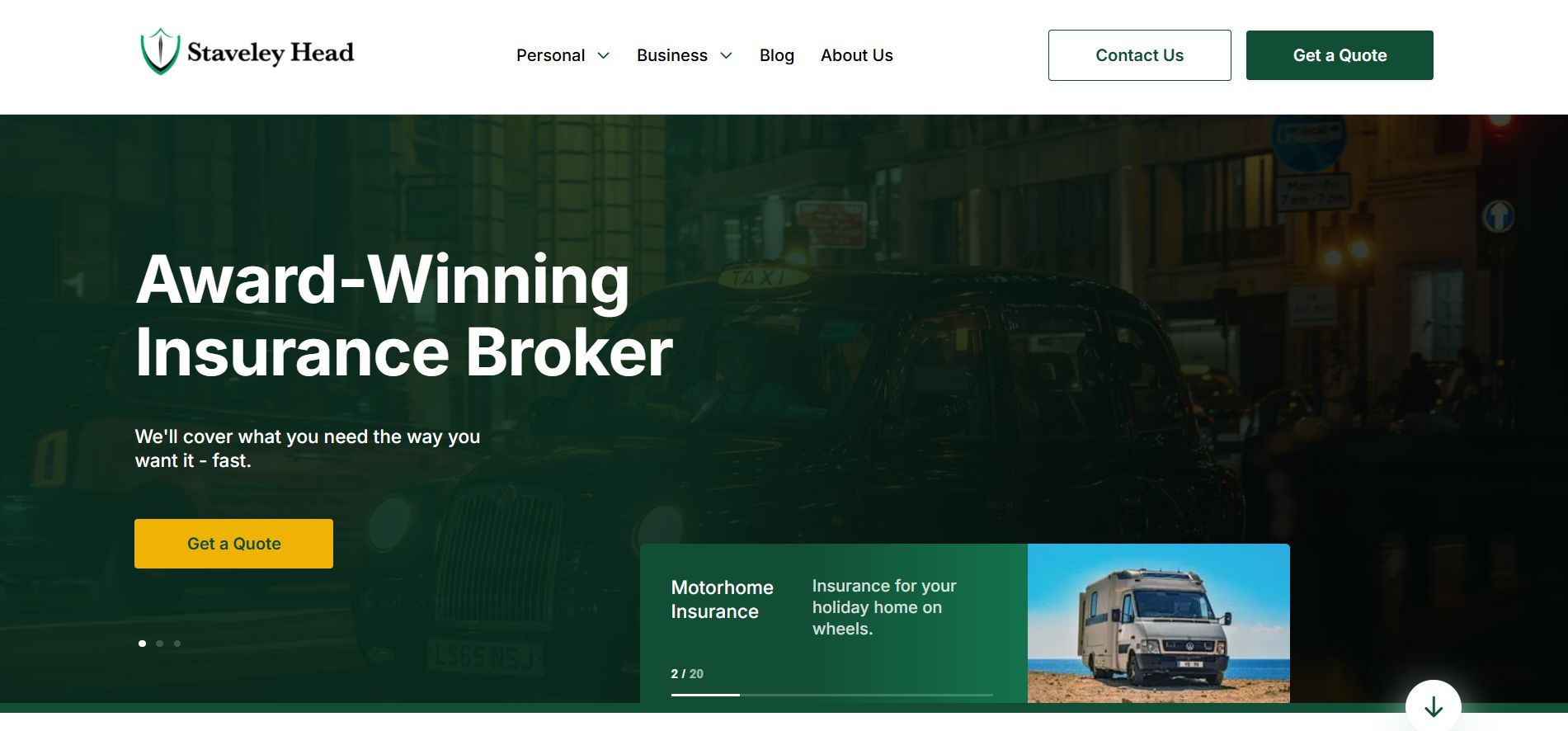 Staveley Head Insurance