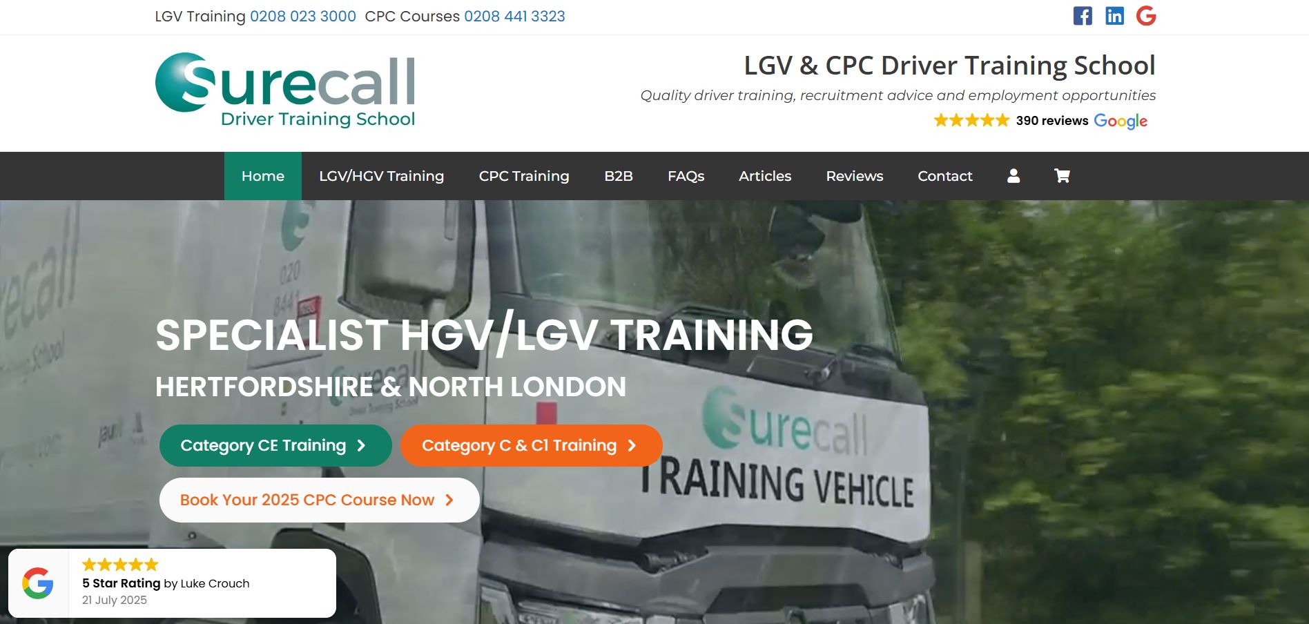 Surecall HGV Training
