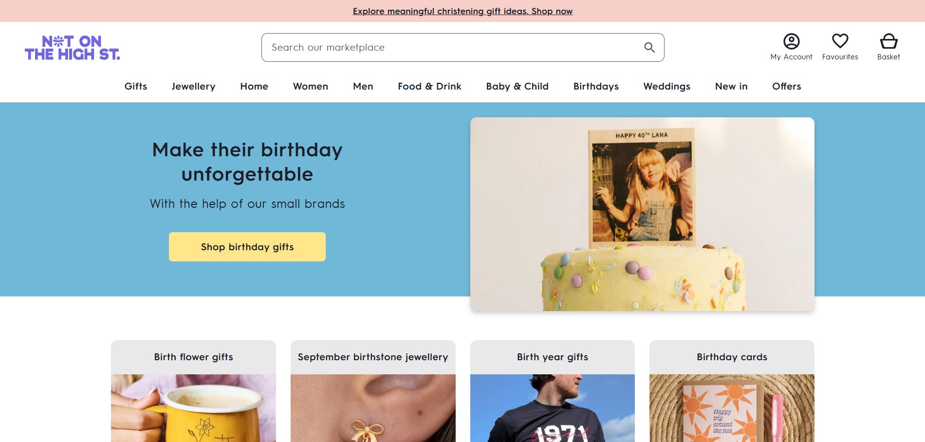 Not On The High Street