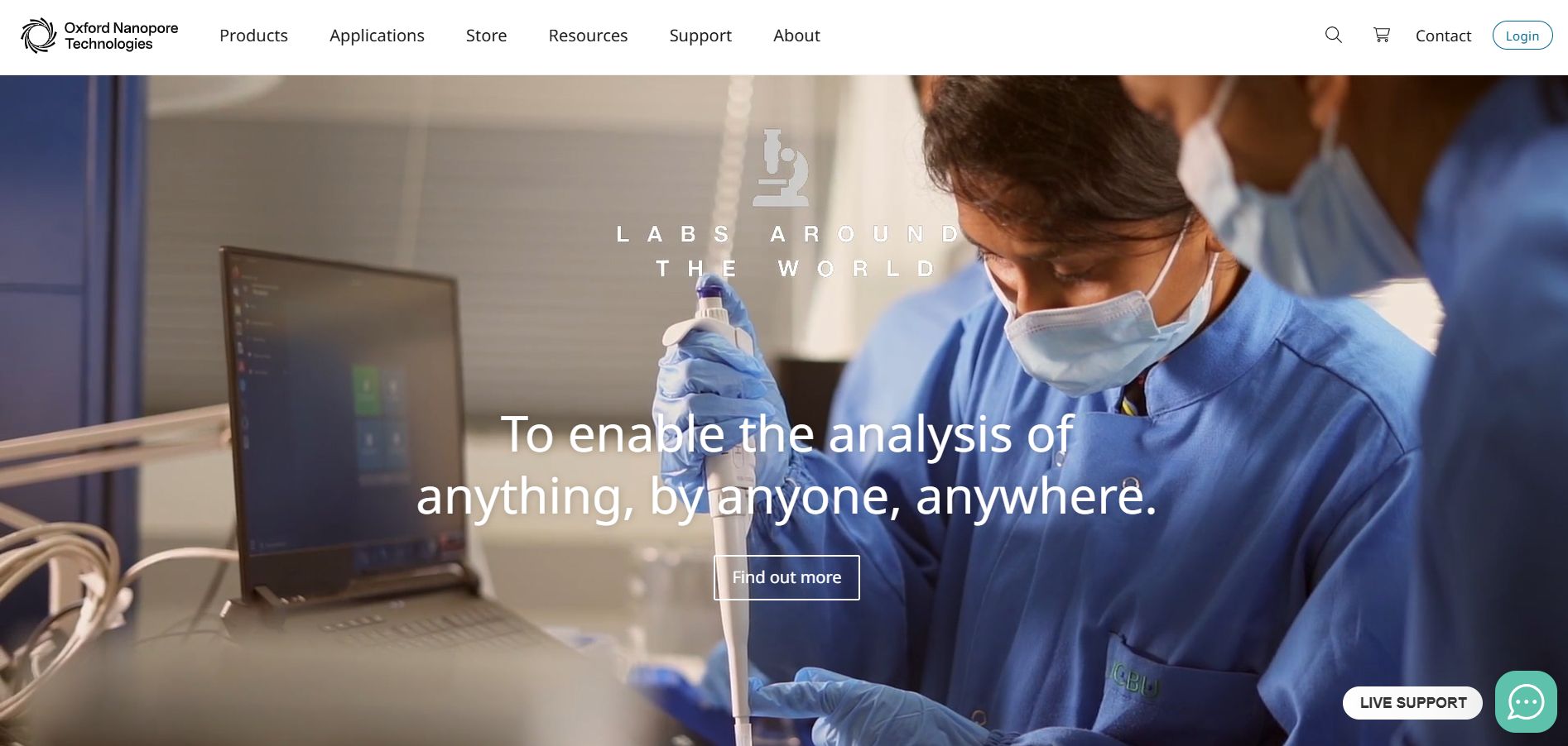 Oxford Nanopore Technologies