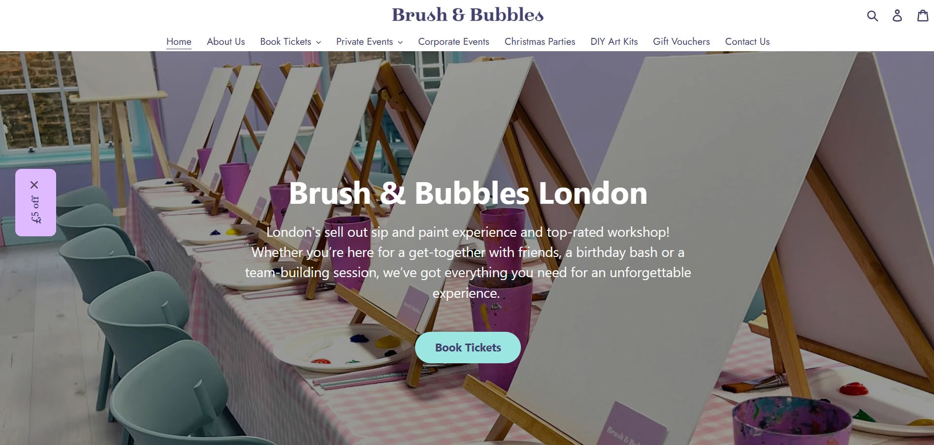 Brush and Bubbles