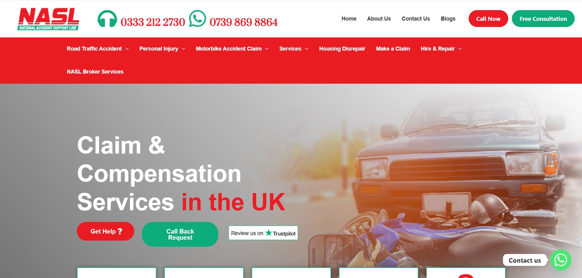 National Accident Support Line (NASL) 