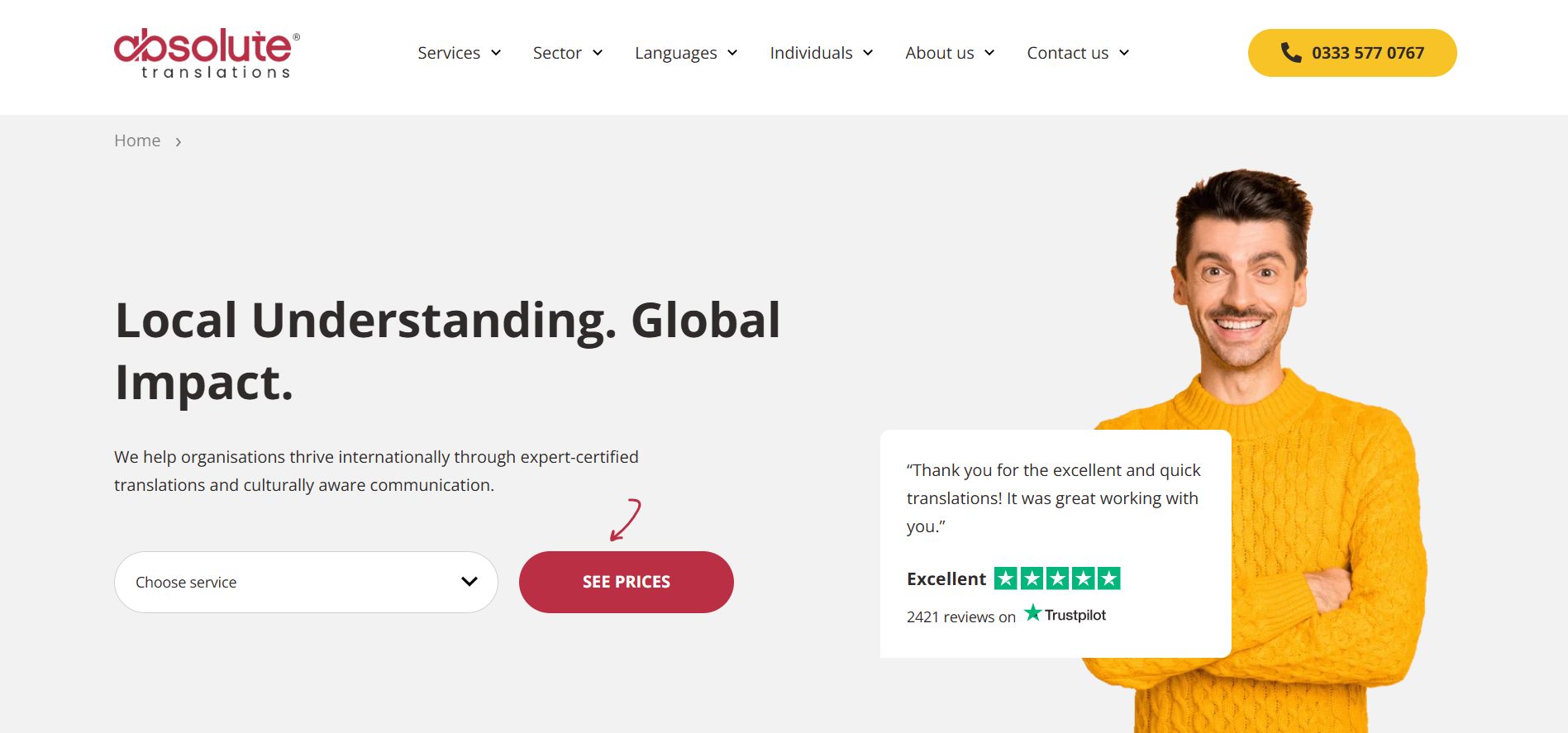 Absolute Translations