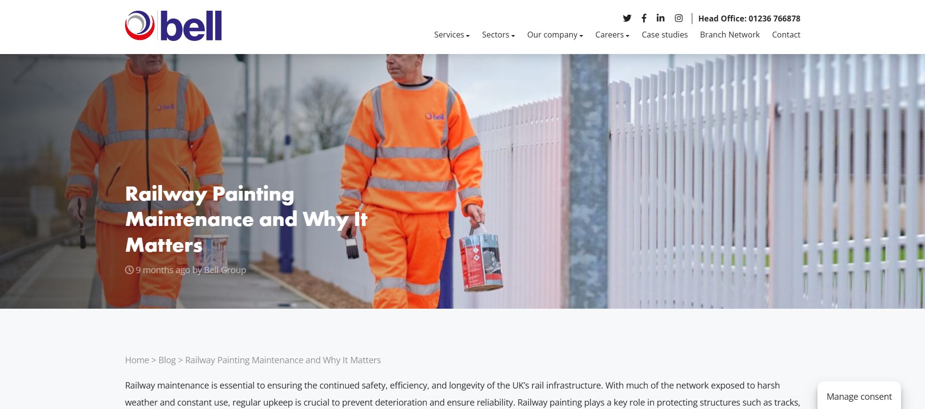 Bell Group – “Protecting Rail Assets Nationwide”