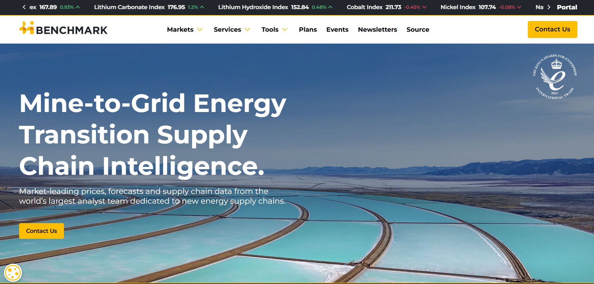 Benchmark Mineral Intelligence