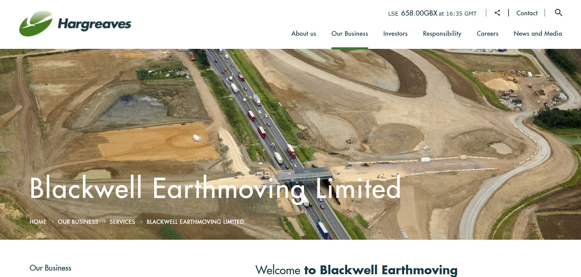Blackwell Earthmoving (HSG Ltd)