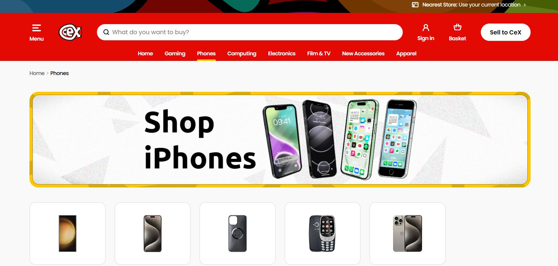 CeX (Complete Entertainment Exchange)