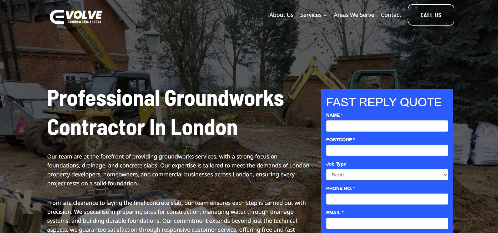 Evolve Groundworks & Formwork