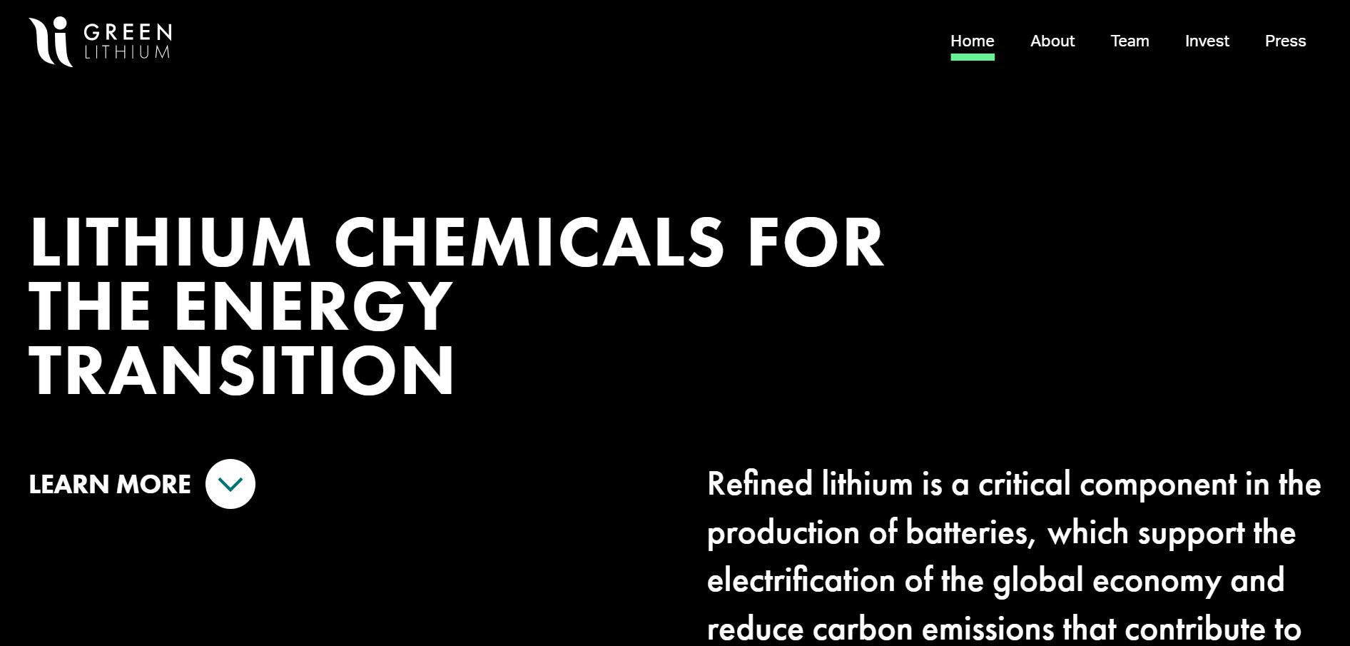 Green Lithium