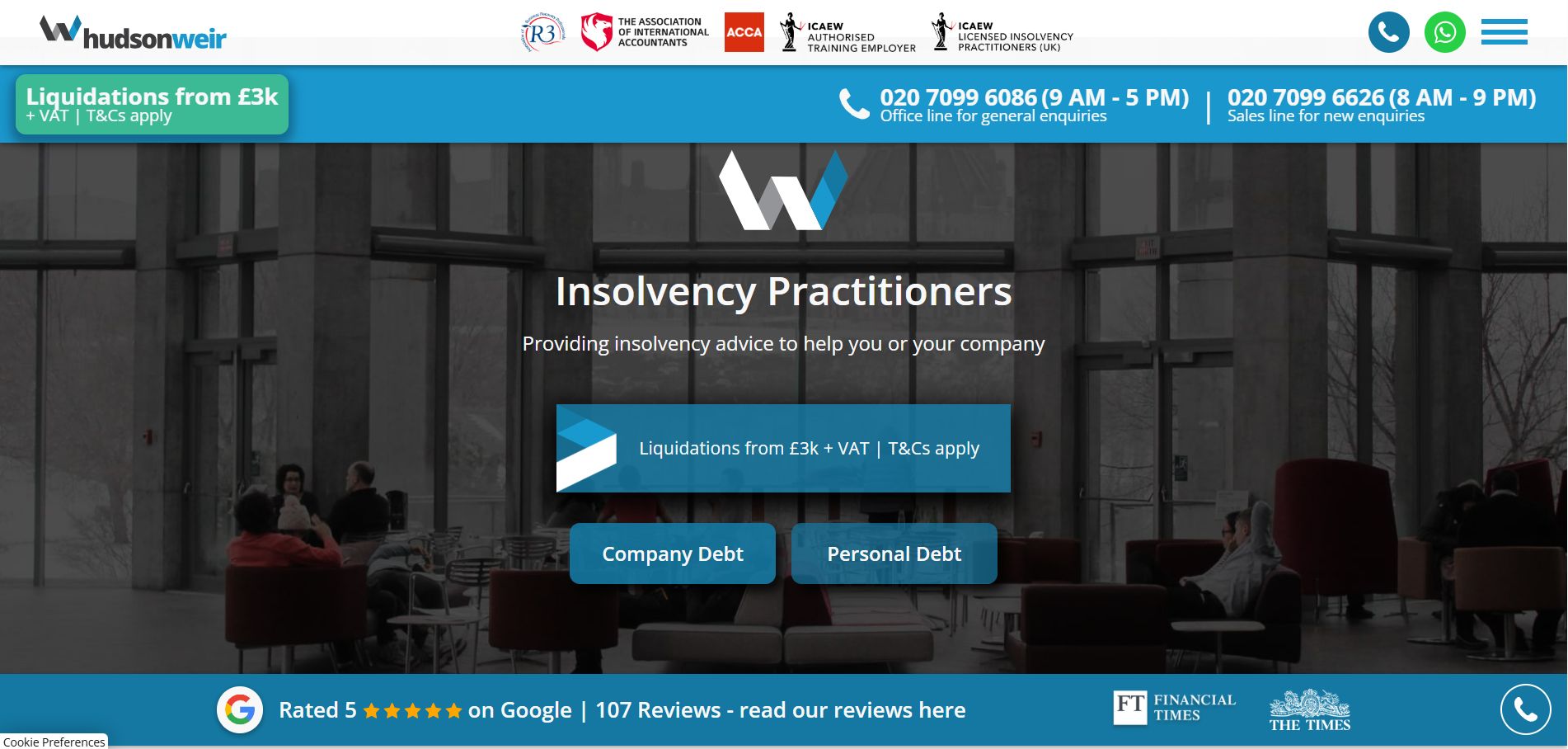 Hudson Weir Insolvency Practitioners