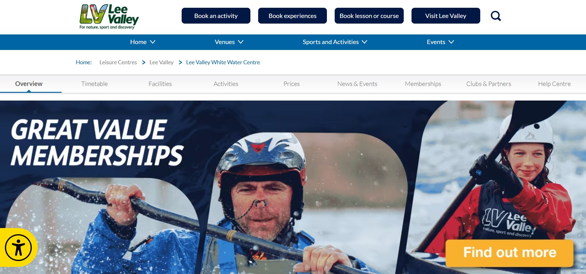 Lee Valley White Water Centre