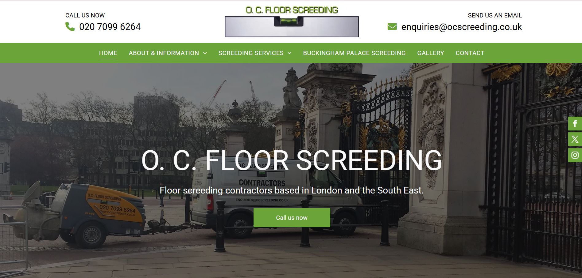O.C. Floor Screeding