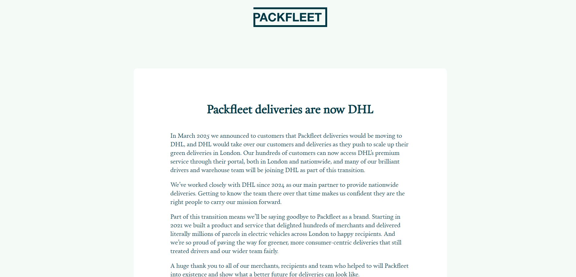 Packfleet