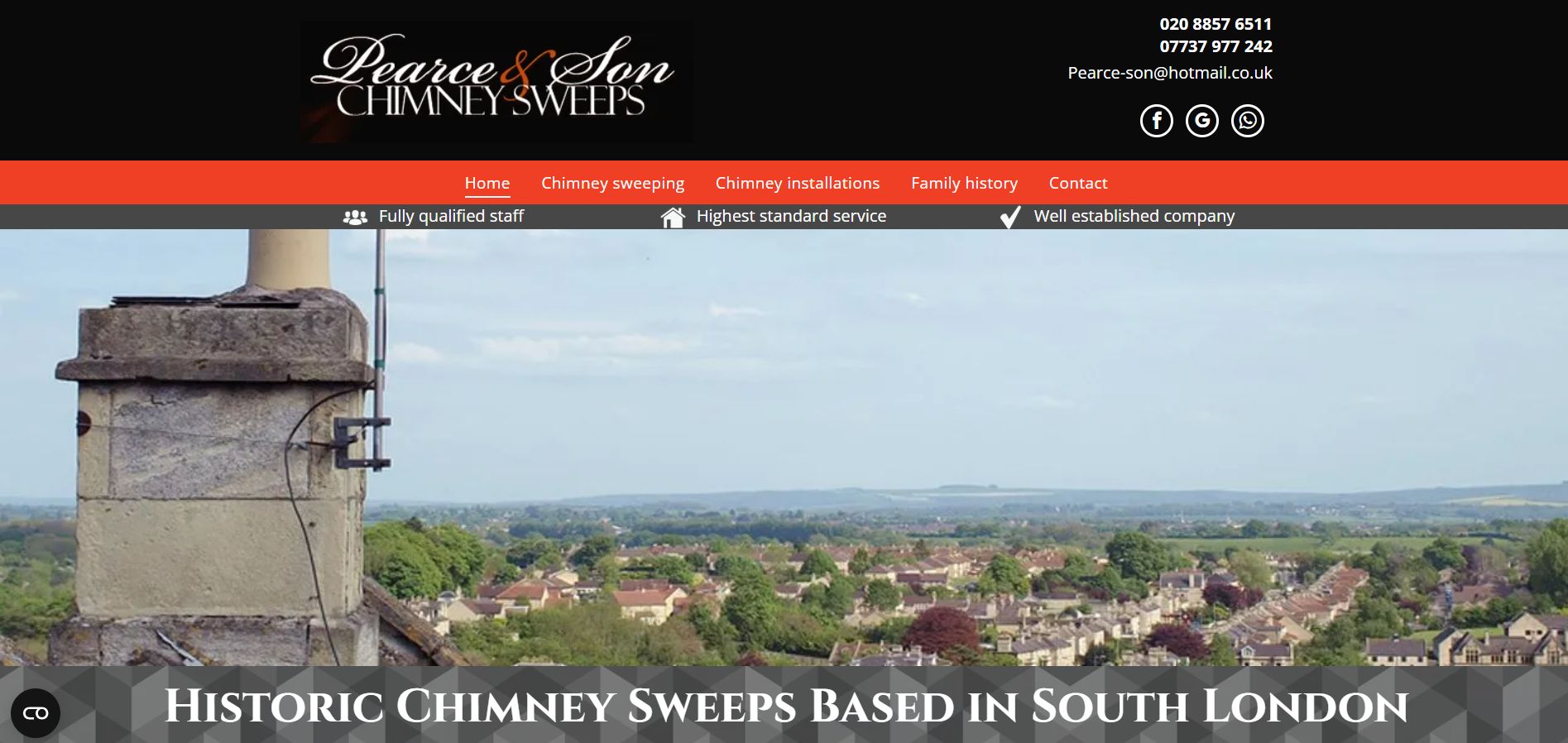 Pearce & Son Chimney Sweeps