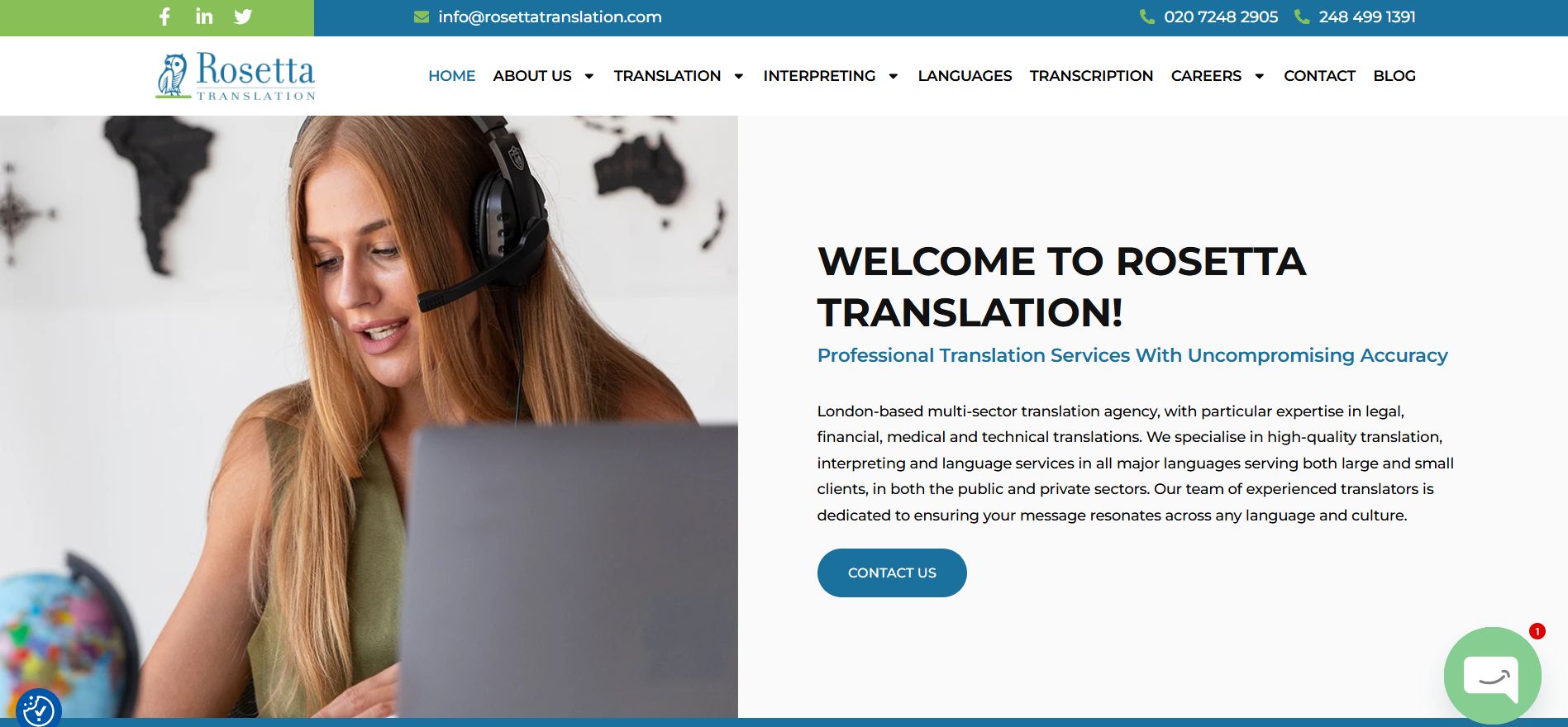 Rosetta Translation