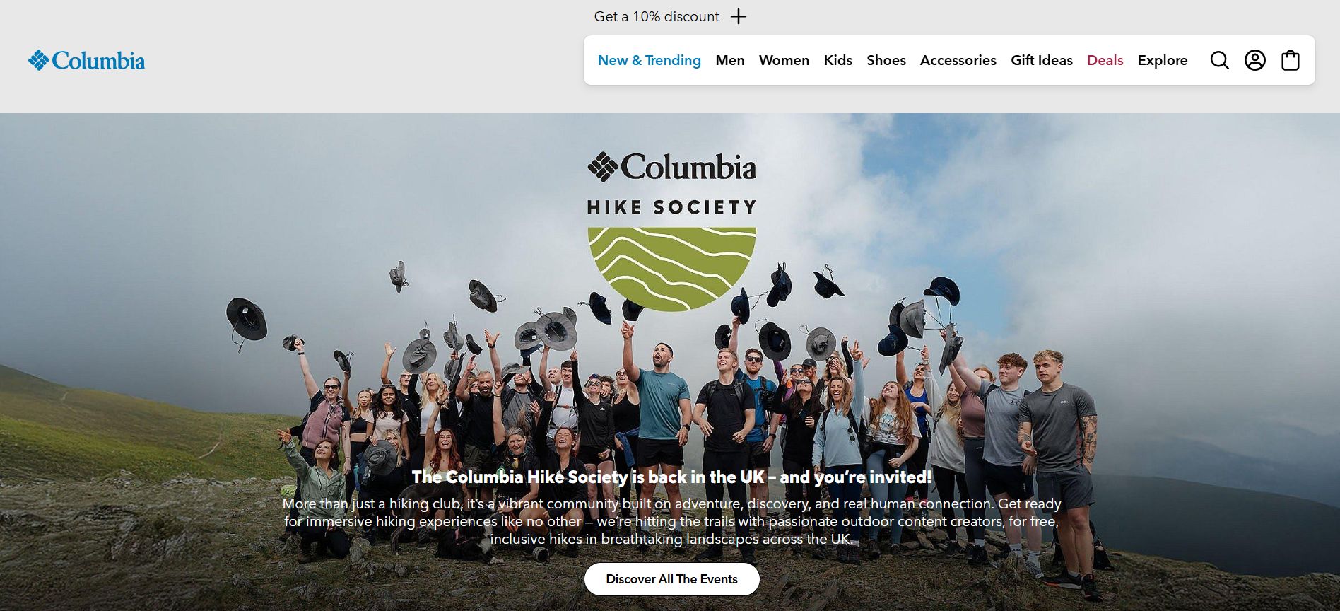 The Hike Society by Columbia