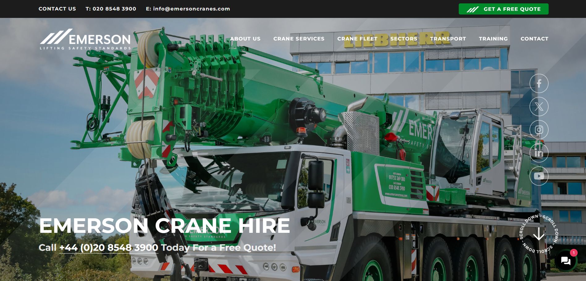 Emerson Crane Hire