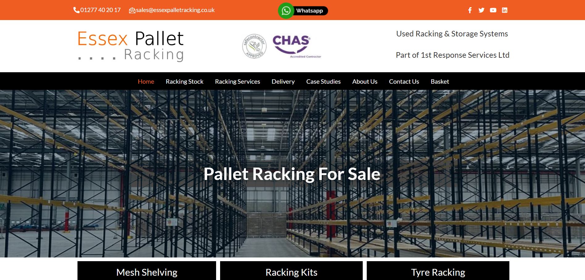 Essex Pallet Racking
