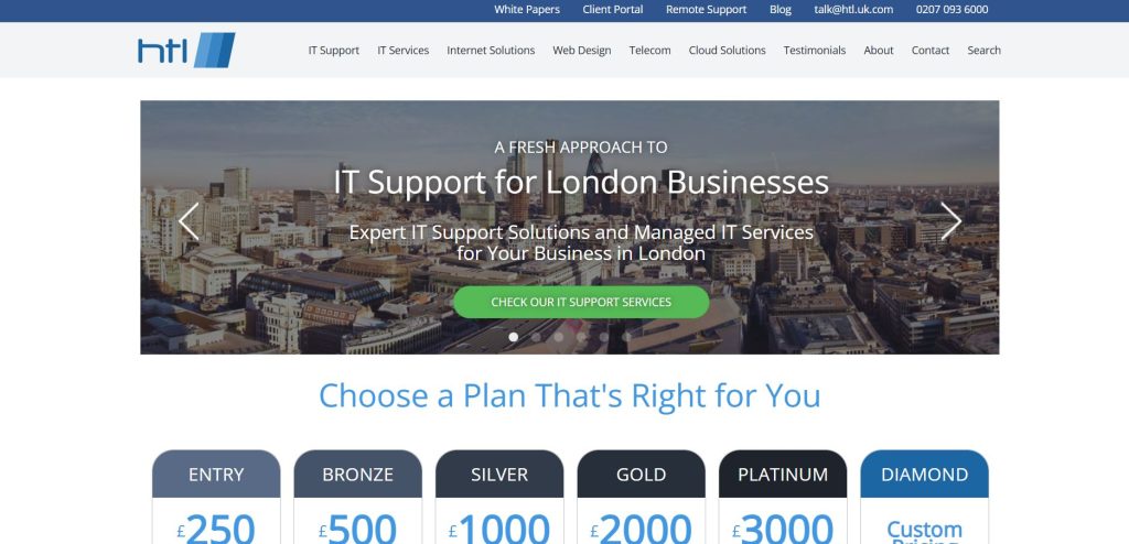 Top 10 IT Support Companies in London 2026 | SME Specialists