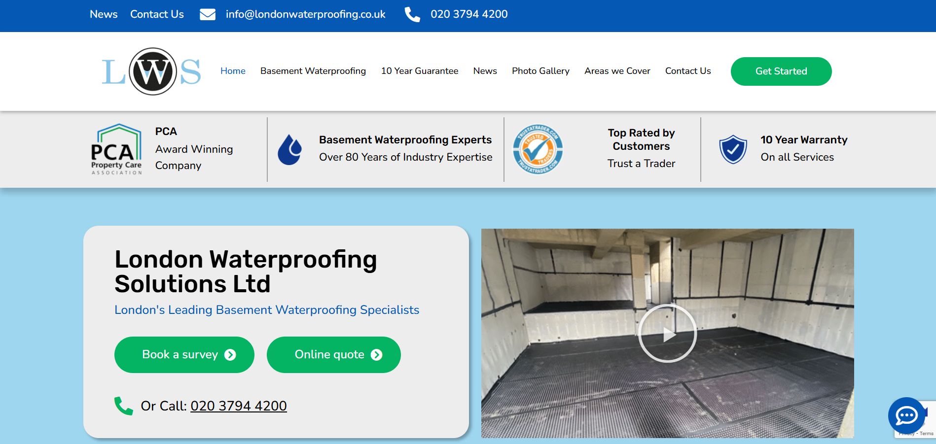 London Waterproofing Solutions
