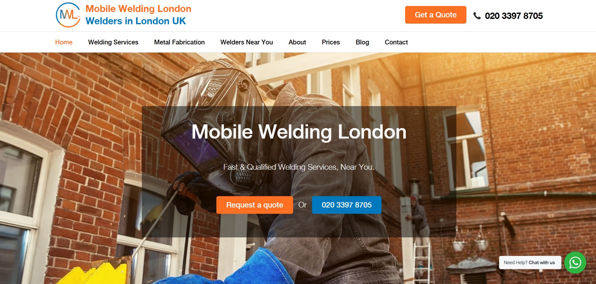 Mobile Welding London