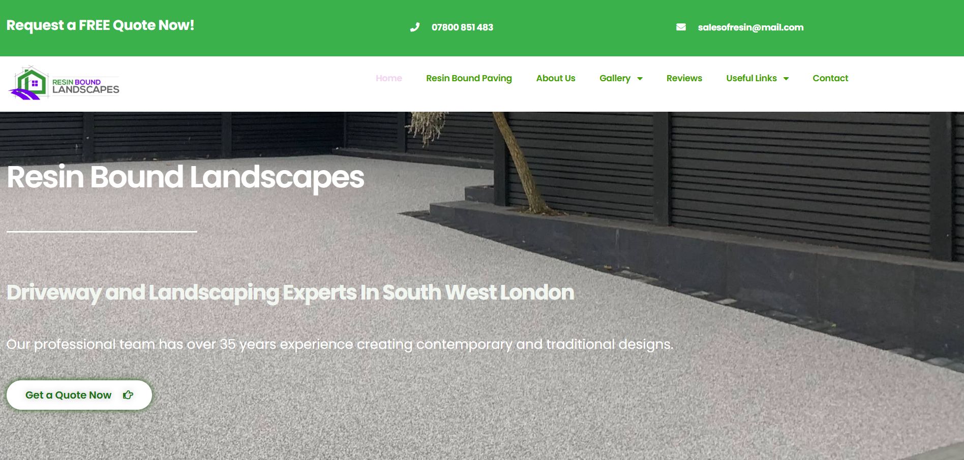 Resin Bound Landscapes