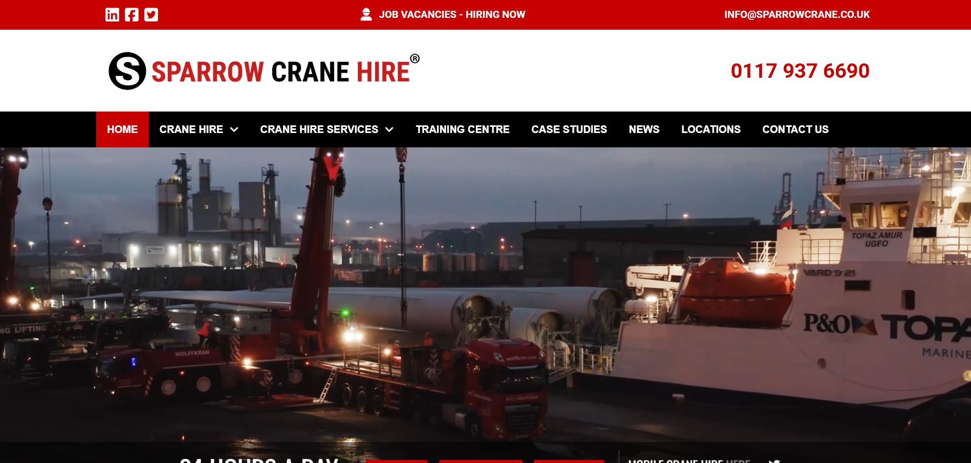Sparrow Crane Hire